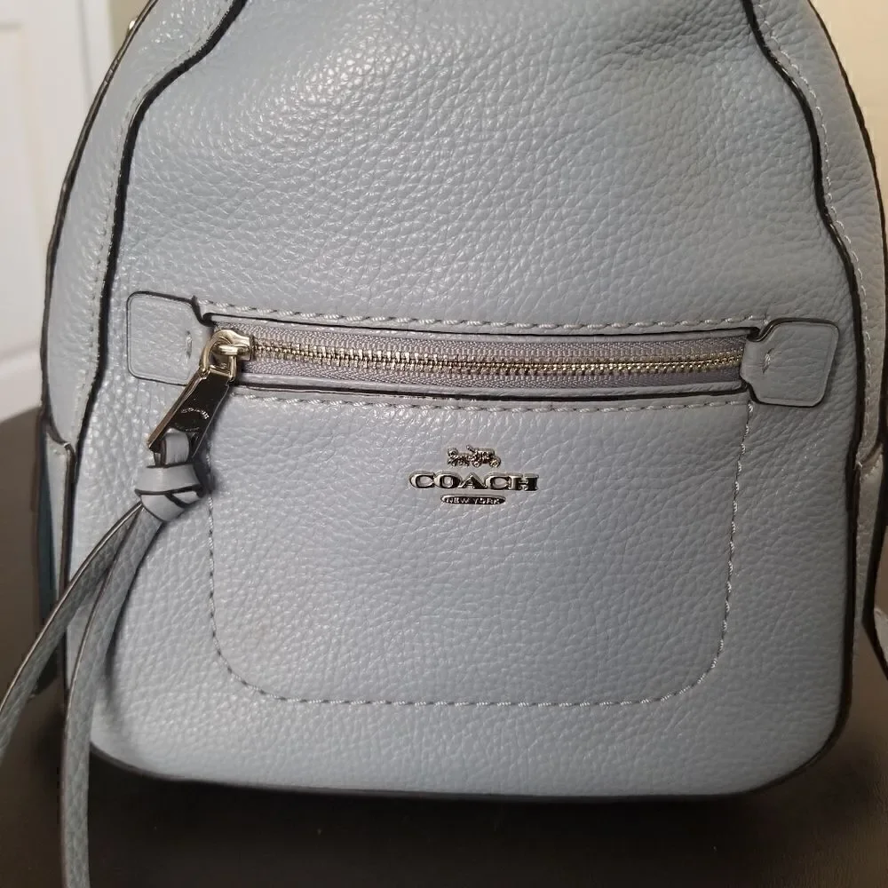 Coach Leather Mini Backpack